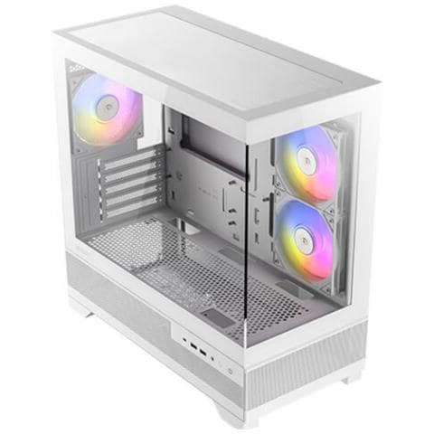 Case CX500M Micro TowerATX / Micro-ATX / ITX 2 Porte USB 3.0 Colore Bianco - Foto 2