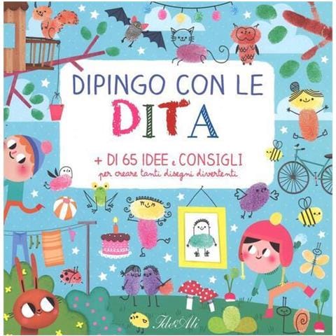 A. Notaert - Dipingo con le dita. + di 65 idee e consigli per creare tanti disegni divertenti. Ediz. illustrata - Foto 1