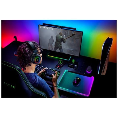 Kraken V4 Pro Auricolare Con cavo e senza cavo A Padiglione Gaming USB tipo A Bluetooth Nero - Foto 7