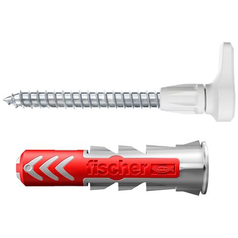 564169 ancoraggio a vite e tassello 25 pz Kit di gancio a vite e tasselli a muro - Foto 1