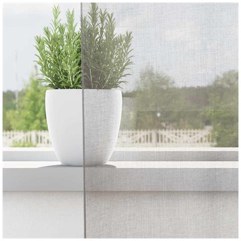 Tende In Voile Con Occhielli 2 Pz Grigio Chiaro 140x260 Cm - Foto 3