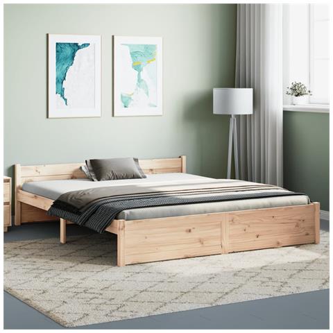 Lusso Casadino -  Giroletto In Legno Massello 150x200 Cm King Size - Foto 8