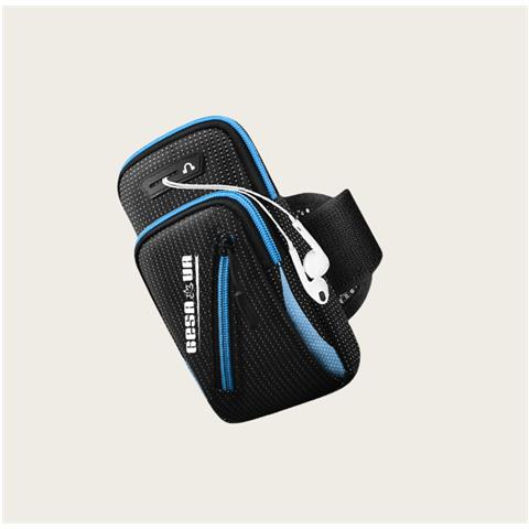 Fascia Da Braccio Sportiva Da Corsa All'aperto Aggiornata - Blu/navy - Foto 2