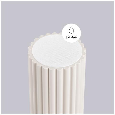 Lampada Da Soffitto Halo Beige Ip44 Sl. 1718 - Moderno Lampada Da Soffitto Beige 21x12x12 Cm - Foto 8