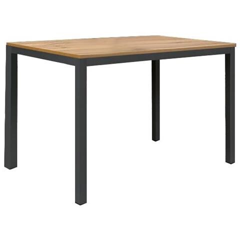 Dakari - Tavolo Da Pranzo Con Struttura Nera - Foto 1