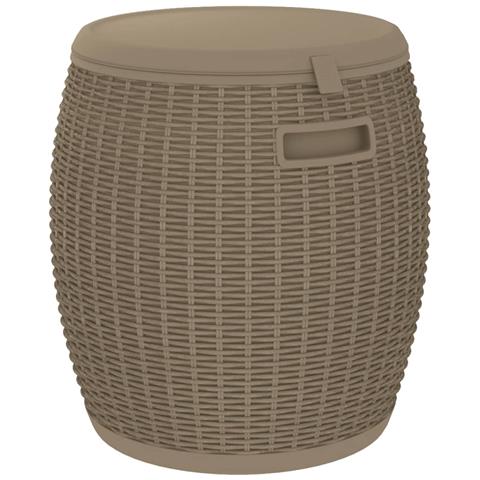 Contenitore da Giardino 4 in 1 Polipropilene Marrone Chiaro - Foto 1