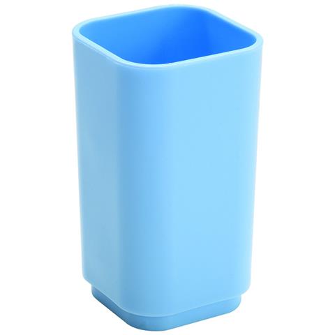 Portaspazzolini D'appoggio In Plastica Riciclata 6398 Serie Seventy Celeste - Foto 1