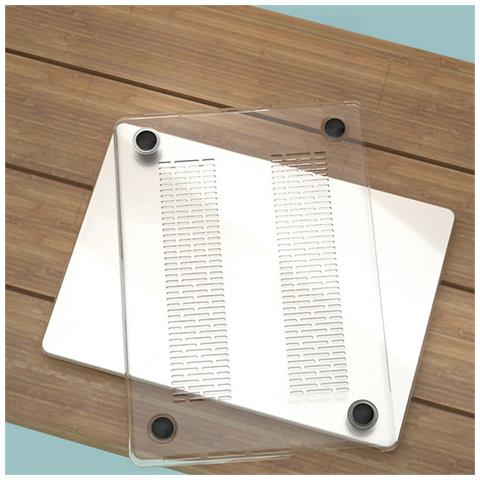 Custodia Protettiva Trasparente Per Macbook Air 13.6"" A2681 A3113 (chip M3) A3240 - Foto 7