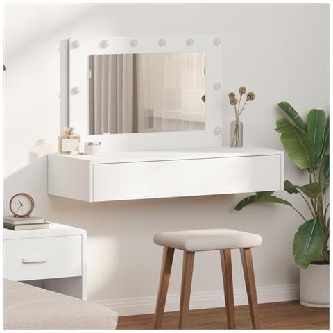 Toeletta a muro con luci LED bianche - Foto 2