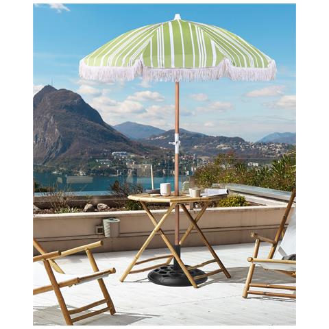 Ombrellone Da Giardino 150 Cm Mondello Verde - Foto 1