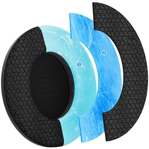 Cuscinetti Di Ricambio Compatibili Con Cuffie Bose Qc45/qc45ii/qc45sc/qc35/qc35ii - Neri (2 Pezzi) - Foto 1