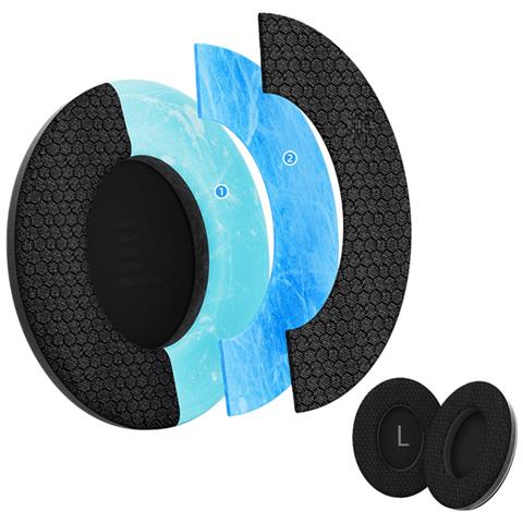 Cuscinetti Di Ricambio Compatibili Con Cuffie Bose Qc45/qc45ii/qc45sc/qc35/qc35ii - Neri (2 Pezzi) - Foto 3