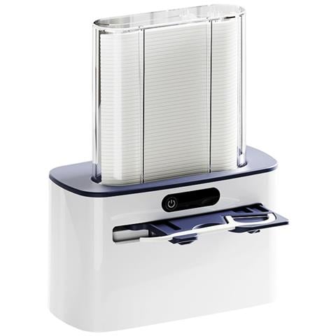 Dispenser Di Filo Interdentale Smart Con Sensore - Ricaricabile Type-c Con 100 Plettri Darkgrey - Foto 1
