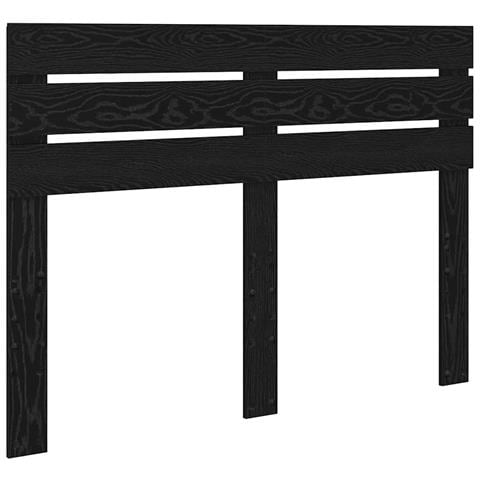 Testiera con testiera Rovere Nero 160 cm Legno multistrato - Foto 1