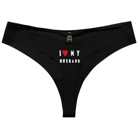 Set Di 5 Perizomi A Vita Bassa Da Donna - Cuore, Bacio, Bianco E Rosso Xl - Foto 2