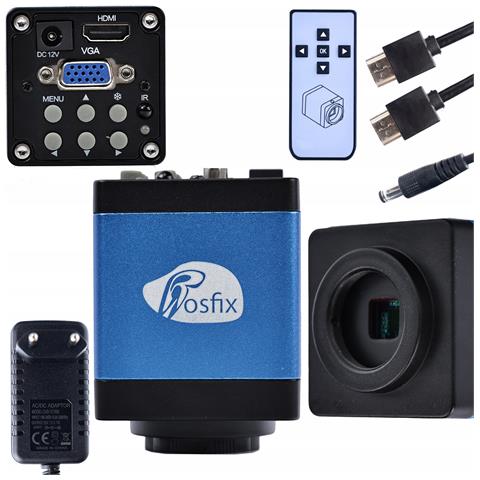Set Microscopico Draco Blue Pro 3 In 1 - Camera Kmdbp-hdmi-vga 2mp, Obiettivo 100x, Piattaforma Odm-100x | Alta Qualità Immagine, Precisione, Stabilità - Foto 2