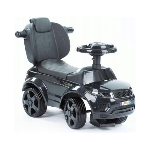 Cavalcabile spingi 3in1 auto per bambini grande auto clacson musica nera - Foto 2