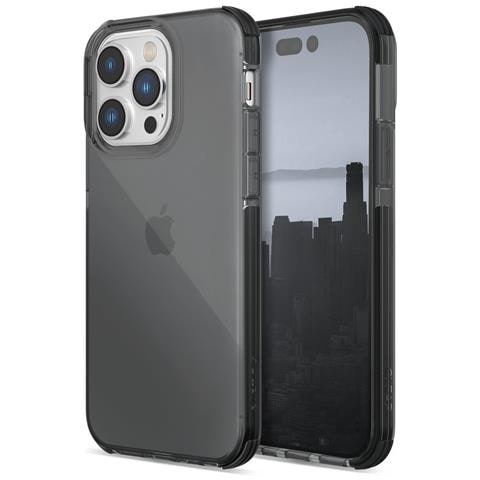 Raptic X-doria Custodia Trasparente Per Iphone 14 Pro, Cover Rinforzata Grigia - Foto 1