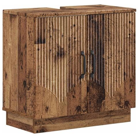Armadio per Lavabo da Bagno HOORN Legno antico - Foto 1
