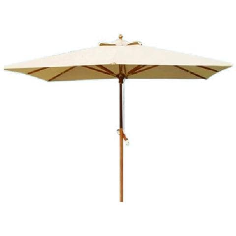 Ombrellone da giardino in legno palo centrale cm 300x300 - Foto 2