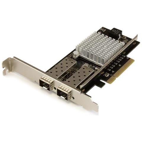 Scheda Di Rete 10 Gb SFP+ PCI-E, 2 Porte, Basata Su Intel X710-DA2 - H!Fiber.com XL710-10G-2S-X8
