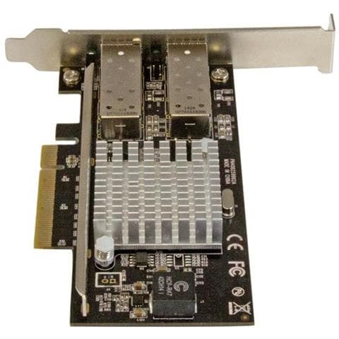 Scheda di rete PCI Express in Fibra ottica da 10Gb con 2 porte SFP+ aperto con Chip Intel - Foto 4
