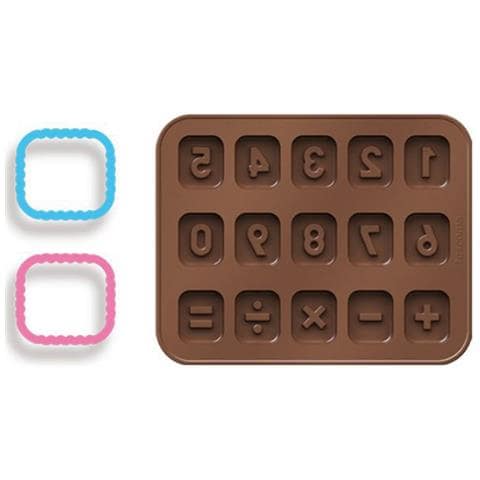 Stampo x cioccolatini c / tagliabiscotti numeri delicia kids - Foto 2