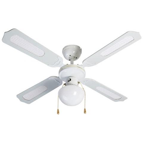 Ventilatore Da Soffitto Con Luce Vt-classic-105b 50w Bianco S0403183 - Foto 2