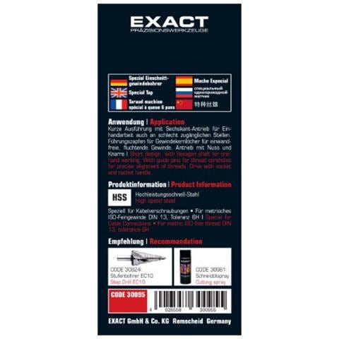 05.975 Maschio da filettatura speciale Mf 32 x 1,5, 32,0 Mf - Foto 2
