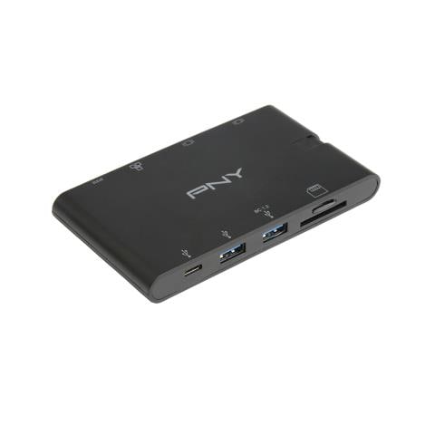 Docking Station per Laptop A-2UF-2TC-K01-RB Nero - Foto 1