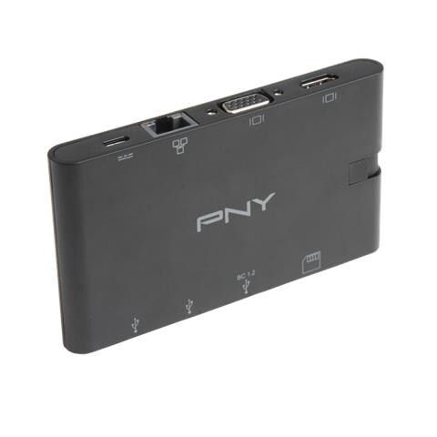 Docking Station per Laptop A-2UF-2TC-K01-RB Nero - Foto 4