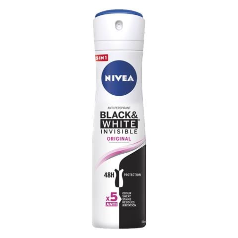 Nivea Deo Aid Spr Black&white 150 - Foto 1