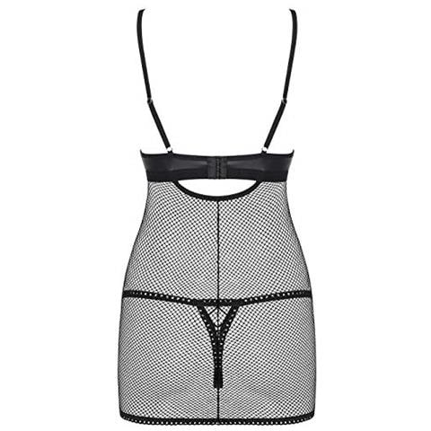Redella Chemise & Perizoma - Nero - 6/10 Uk S / m - Foto 5