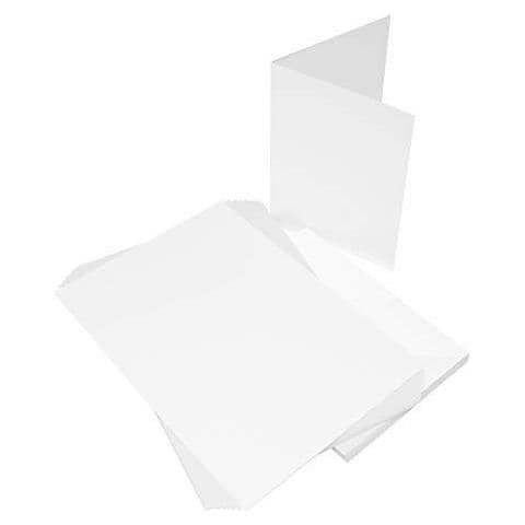 50 Carte E Buste Bianco 5 X 7 Pollici - Foto 1