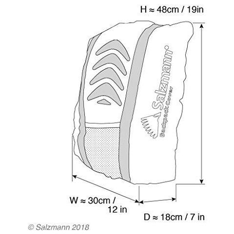 3m Reflective Copertura Per Zaino Alta Visibilit Impermeabile Resistente Agli Agenti Atmosferici Realizzato Con 3m Scotchlite - Foto 2