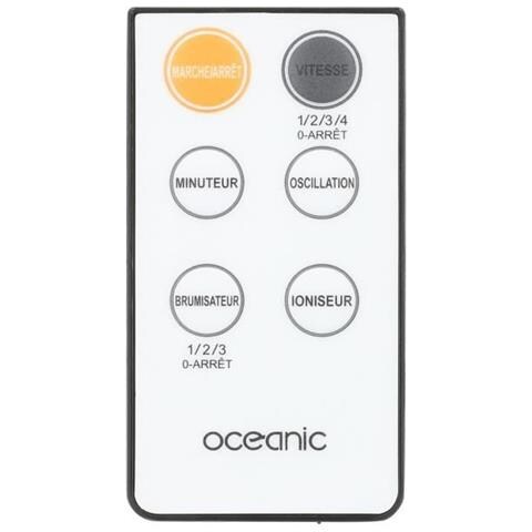 Ventilatore Multifunzione 4 in1 Nebulizzazione / Purificazione / Umidificazione Serbatio 2.5 litri Oscilazzione / Programmazione Colore Nero / Grigio - Foto 6