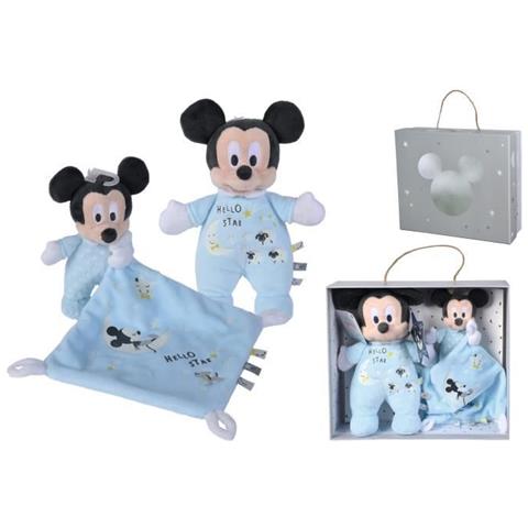 Peluche E Peluche Blu Topolino Shine In The Night (confezione Regalo)  - Foto 1