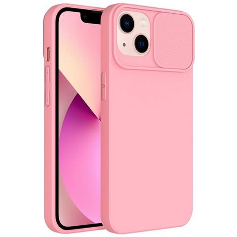Custodia Tpu Silicone Cover Case Per Apple Iphone 15 Plus Pink - Foto 1