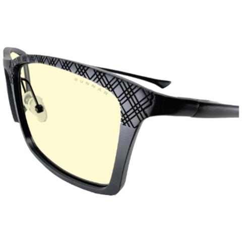 Occhiali Da Gioco E Per Computer - Colore Montatura: Onice /grafite, Tinta Delle Lenti: Ambra (blocca Il 65% Della Luce Blu E Il 100% Della Luce Uv) - Occhiali Che Bloccano La Luce Blu - Foto 3