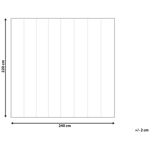 Piumino Poliestere Bianco 220 X 240 Cm Howerla - Foto 6