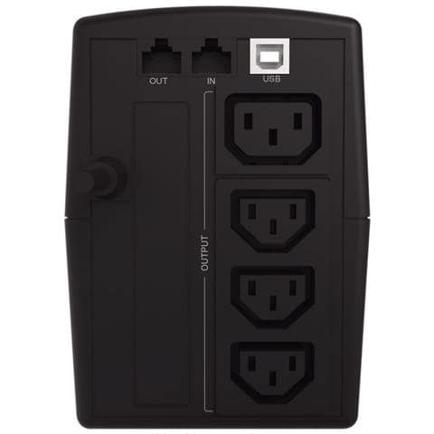 ZEUS07E Gruppo di Continuità (UPS) A Linea Interattiva 1 kVA 600 W 4 Presa (e) AC - Foto 2