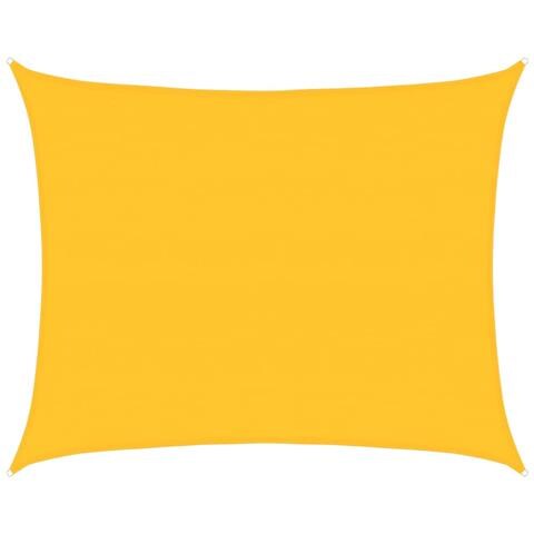 Vela Parasole 160 G /m Rettangolare Giallo 6x8 M In Hdpe - Foto 1
