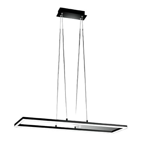 Plafoniera Bard A Sospensione A Led 52w Nero 3394-45-101 - Foto 1
