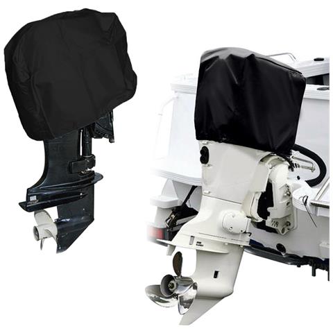 Copertura Motore Barca - Tessuto Oxford 210d 60-100 Cv - Foto 2