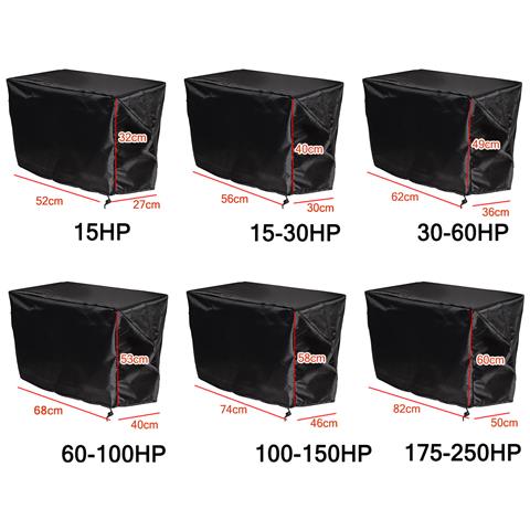 Copertura Motore Barca - Tessuto Oxford 210d 60-100 Cv - Foto 4