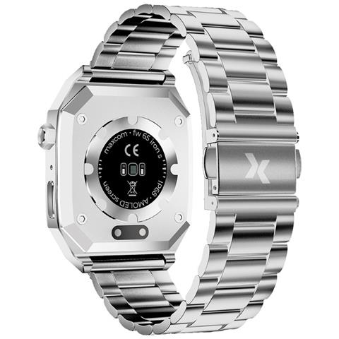 Smartwatch FW65 Iron Pro Impermeabilità 1,95" AMOLED 41 mm Digitale Colore Argento Europa - Foto 2