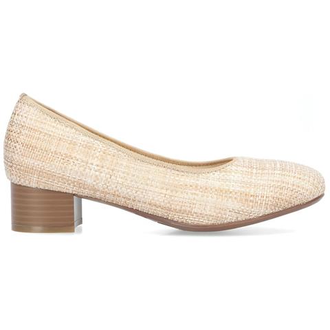 Brown Elegant Closed Formal Scarpe Eleganti Tessile Scarpe Donna Marrone Eu 38, 49260-22 - Foto 1