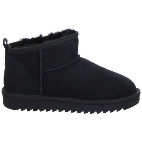Alaska Booties Black Stivaletti Pelle Scamosciata /nabuk Scarpe Donna Nero Eu 38, 12-29944-01 - Foto 2