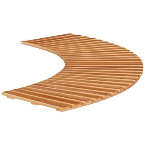 Passaggi Per Vasca Idromassaggio 2 Pz Legno Massello Di Acacia - Foto 3