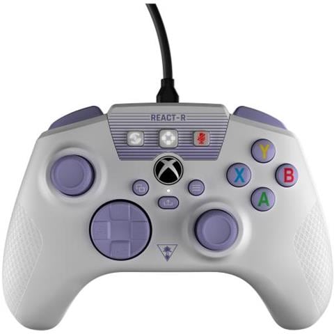 Turtle Beach React-r Viola, Bianco Usb Gamepad Analogico/digitale Pc, Xbox One, Xbox Series S, Xbox Series X - Foto 1